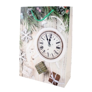 TAŠKA VÁNOČNÍ PAPÍROVÁ 44x31x12CM