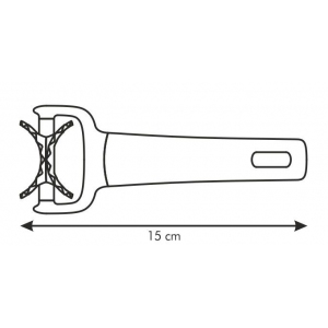 Vykrajovač čtverečků s vlnitým okrajem Delícia ø 4cm