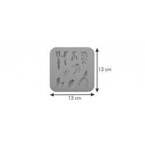 Tescoma Silikonové formičky DELÍCIA DECO, pro holky 633010