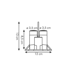 CLUB souprava sůl, pepř a párátka a ubrousky