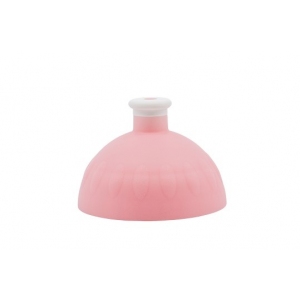 Víčko růžové 700/zátka bílá