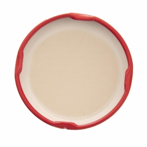 VÍČKO KOV 53 ČERVENÁ 10 KS