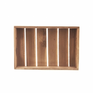 Tác dřevěný servírovací 26x18 cm