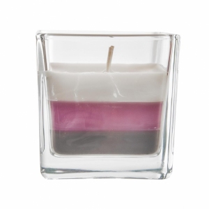 Svíčka sklo vonná SRDÍČKA spa zahrada