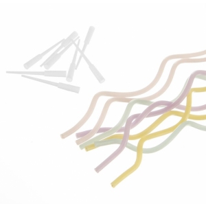 Svíčka dortová spirála 8 ks 15 cm mix