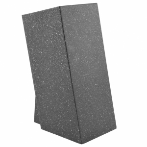 Stojan na nože dřevo štětiny Mramor