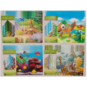 Prostírání s dětským motivem 3D