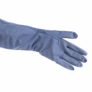 Rukavice gumové na úklid L 1 pár mix