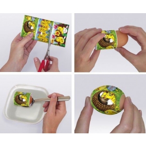 OVO velikonoční smršťovací košilky beránci