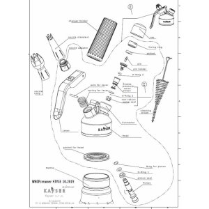 Šlehačková láhev Kayser STYLE 0.25 l
