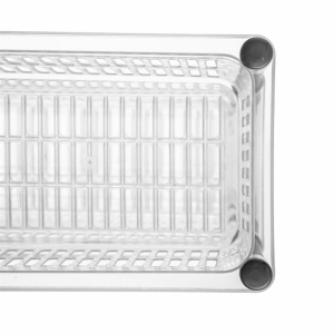 Regál UH 4 patra Slim transparent