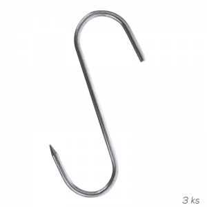 Háček nerez do udírny 11,5x8,4 cm