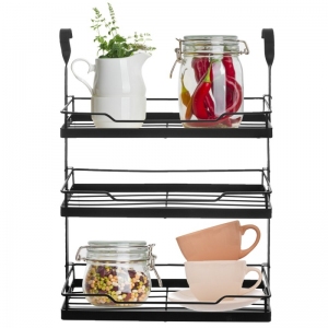 Polička kov 3 patra závěsná RADKA