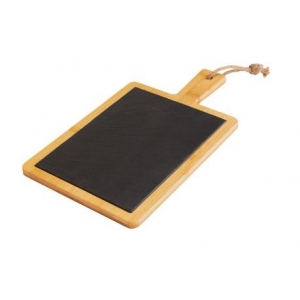 Tác servírovací, břidlice v bambusu TAPAS&FRIENDS 32 x 18 x 1 cm
