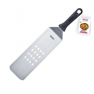 Špachtle zahnutá, pružná, děrovaná MASTER LINE 27,5 x 9,5 cm