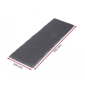 Sada táců z přírodní břidlice TAPAS&FRIENDS 30 x 10 cm / 4 ks v sadě