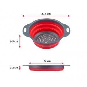 Síto skládací, vnitřní ø 22 cm