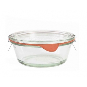 Sklenice na delikatesy Weck Gourmet 300 ml, víčko o 120 mm s příslušenstvím/6ks