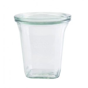 Sklenice hranatá Weck 545 ml, víčko 100 mm