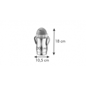 Tescoma termoska s brčkem BAMBINI 0,3l nerezová (668178)