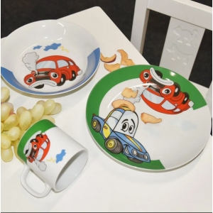 Hrnek porc. dětský AUTO 0,225 l