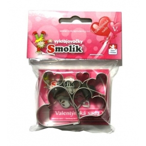 Sada vykrajovátek Valentýn