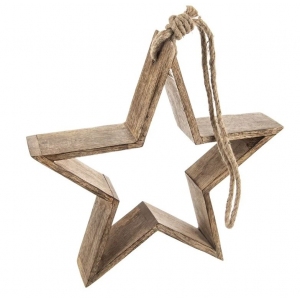 Hvězda dřevo MANGO
