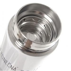 Termoska nerez NEKONEČNÁ LÁSKA kočka 0,4 l