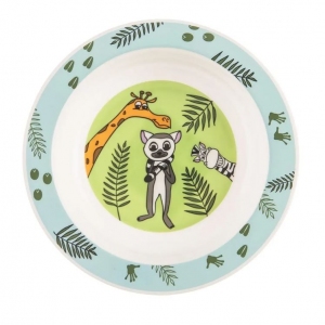 Talíř UH hluboký dětský safari pr. 16 cm