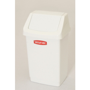 Koš odpadkový CLICK 9l - bílý
