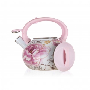 Čajník smaltovaný pískací MAGNOLIA 3 l