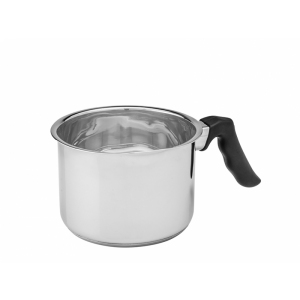 NEREZOVÝ HRNEC NA MLÉKO MARIO S VÝLEVKOU 12CM 900ML