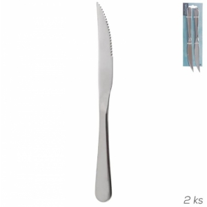 Nůž steak nerez 2 ks