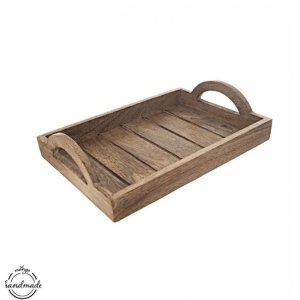 Tác dřevo MANGO 30,5x20,5 cm malý