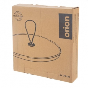 Podnos dřevo/kov úchyt MANGO pr. 30 cm