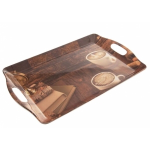 Tác melamin. servírovací káva 37x22,7 cm