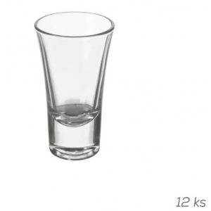Odlivka sklo Shot 0,06 l 12 ks