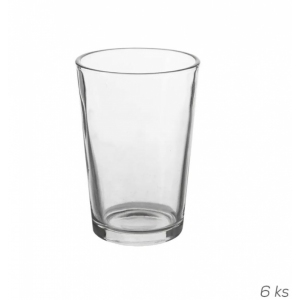 Sklenice 0,2 l 6 ks