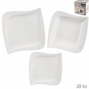 Sada jídelní porc. MONA Musica hranatá 18 ks