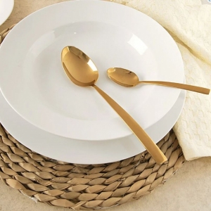 Příbory nerez Gold 24 ks
