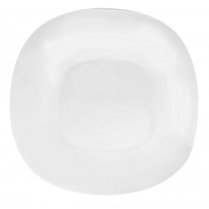 Talíř opál. sklo mělký LUNA hranatý 26,5x26,5 cm