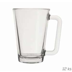 Hrnek sklo čirý Los Angeles 0,28 l 12 ks