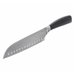 Nůž kuchyňský damašková ocel/pakka santoku 18,5 cm