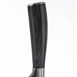 Nůž kuchyňský damašková ocel/pakka santoku 18,5 cm