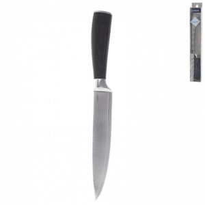 Nůž kuchyňský damašková ocel/pakka 17,5 cm