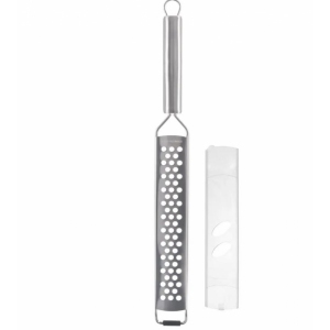 Struhadlo nerez ploché korunkové s rukojetí