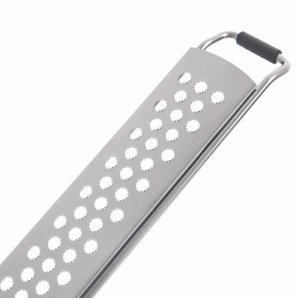 Struhadlo nerez ploché korunkové s rukojetí