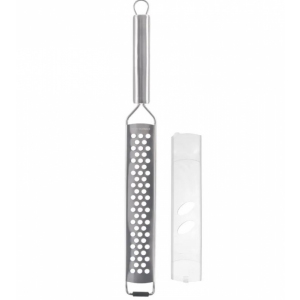 Struhadlo nerez ploché korunkové s rukojetí