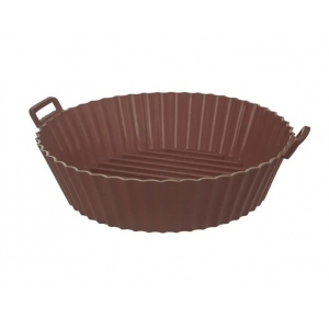 Forma silikon do horkovzdušné fritézy ¤ 20 cm hnědá