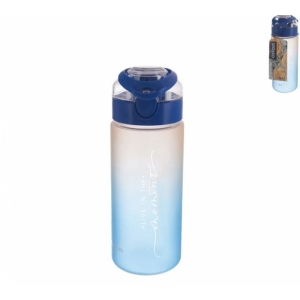 Láhev tritan uzávěr Saga modrá 0,5 l